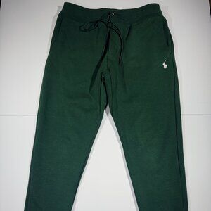 Polo Ralph Lauren Men's Double Knit Jogger Pants Vintage Pine Green -Size Medium